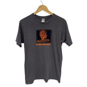 Vtg Pink Floyd 2005 Anthill Rockware Men's Size M Gray Orange Tree Graphic T